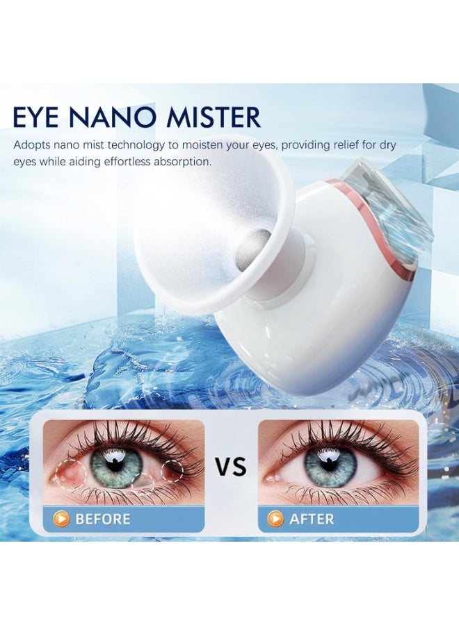Nano steam mist for eyes - Portable facial steamer for dry eye relief - Image 2
